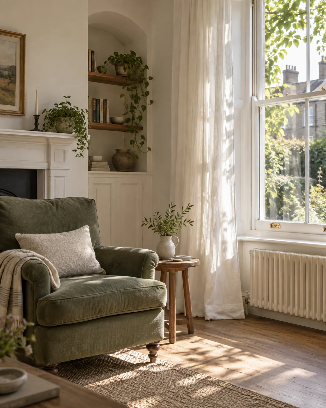 Natural daylight in a comfortable home